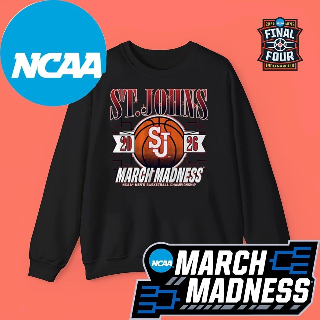St. Johns Red Storm MBB 2026 NCAA Women’s Basketball Championship March Madness Logo Shirt