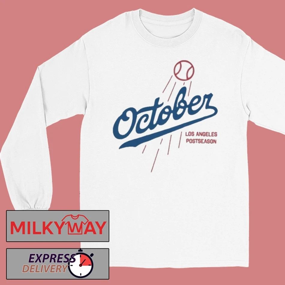October Los Angeles Postseason Logo Shirt