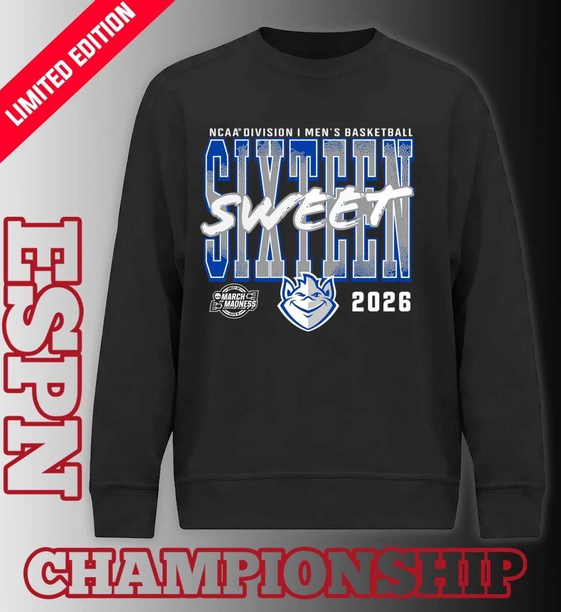 Saint Louis Billikens 2026 NCAA Men’s Basketball Tournament March Madness Sweet 16 T-Shirt
