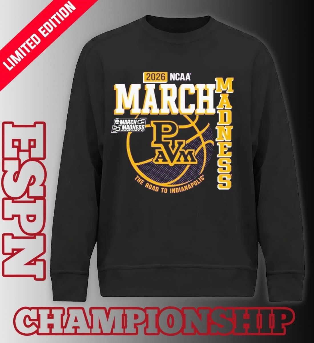 Prairie View A&M University Men’s Basketball 2026 March Madness Bound Shirt