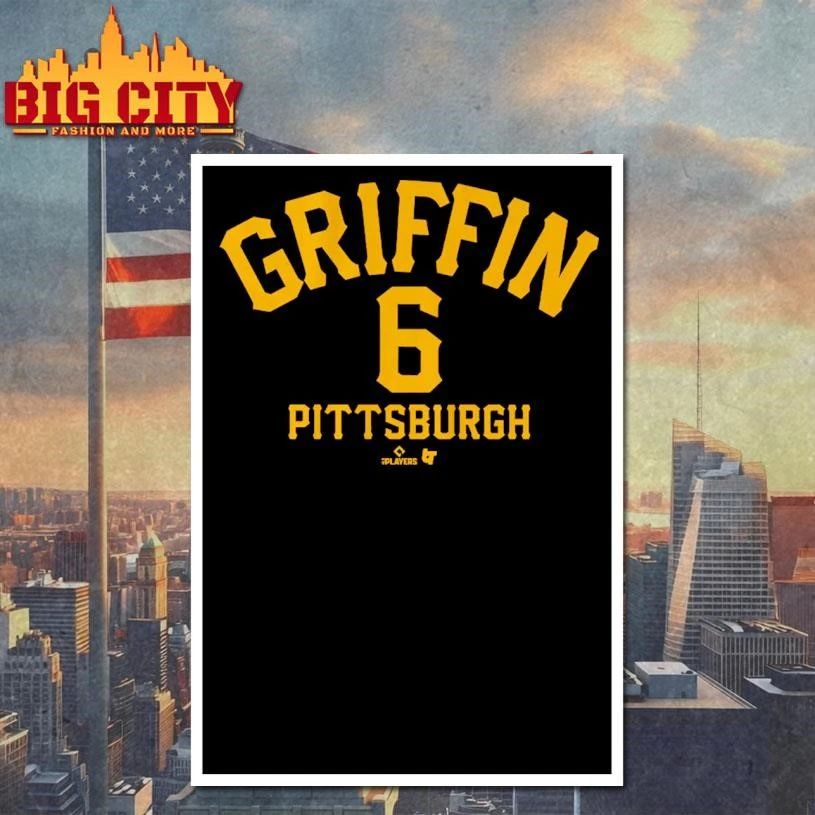 Konnor Griffin #6 Pittsburgh Pirates October’s FInest Shirt