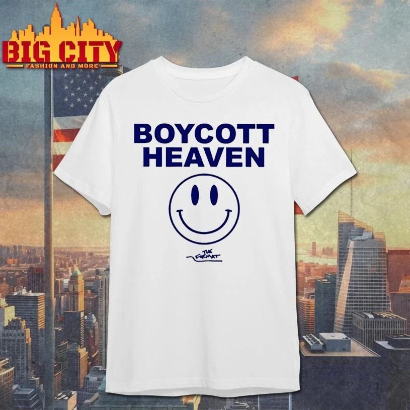 The Format Boycott Heaven Ringer Graphic Shirt