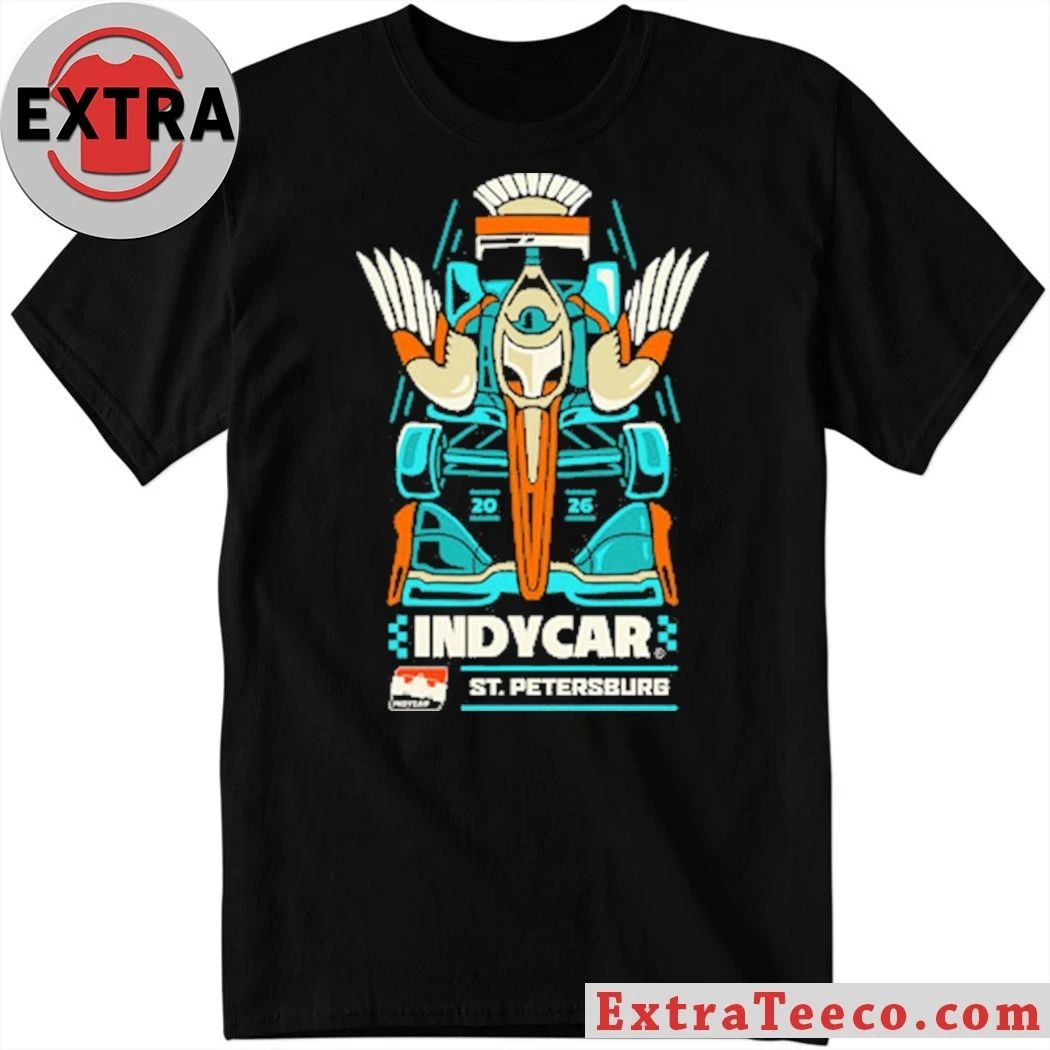 Original INDYCAR x For the Bay Collab St Petersburg 2026 Shirt
