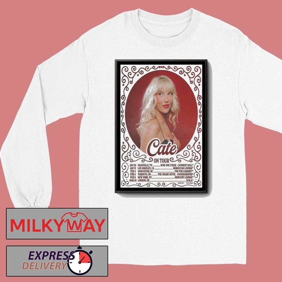 Cate Tour 2026 Poster shirt