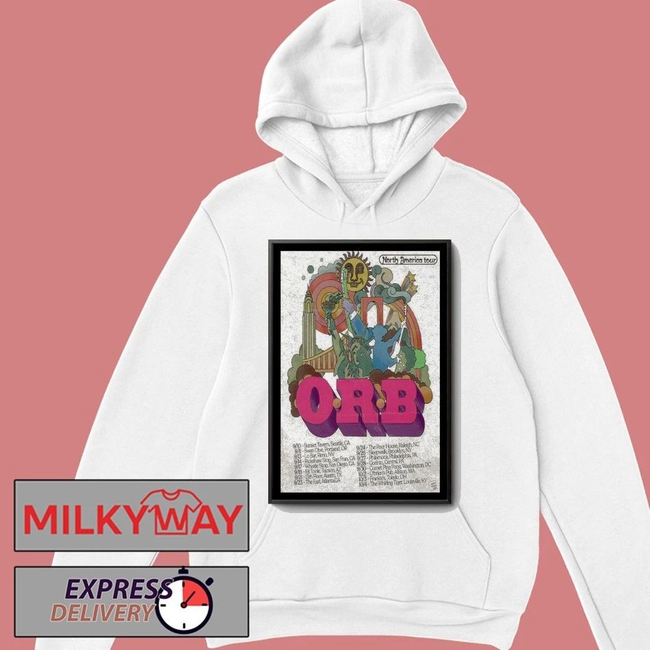 O.R.B North America Tour 2025 Poster shirt