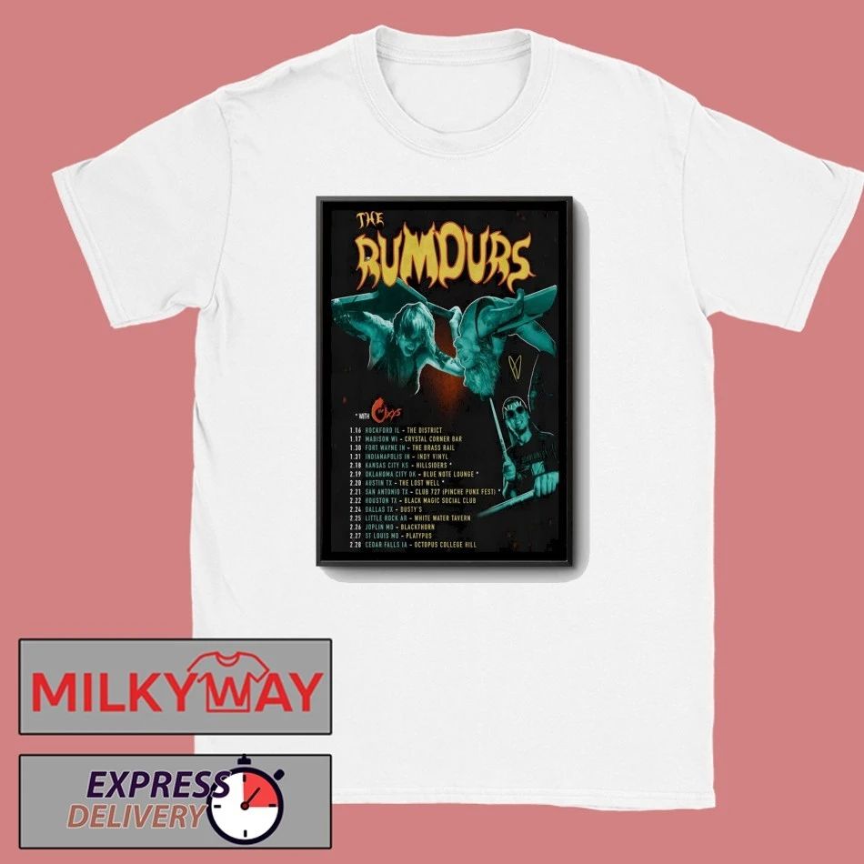 The Rumours Winter 2026 Tour Poster shirt