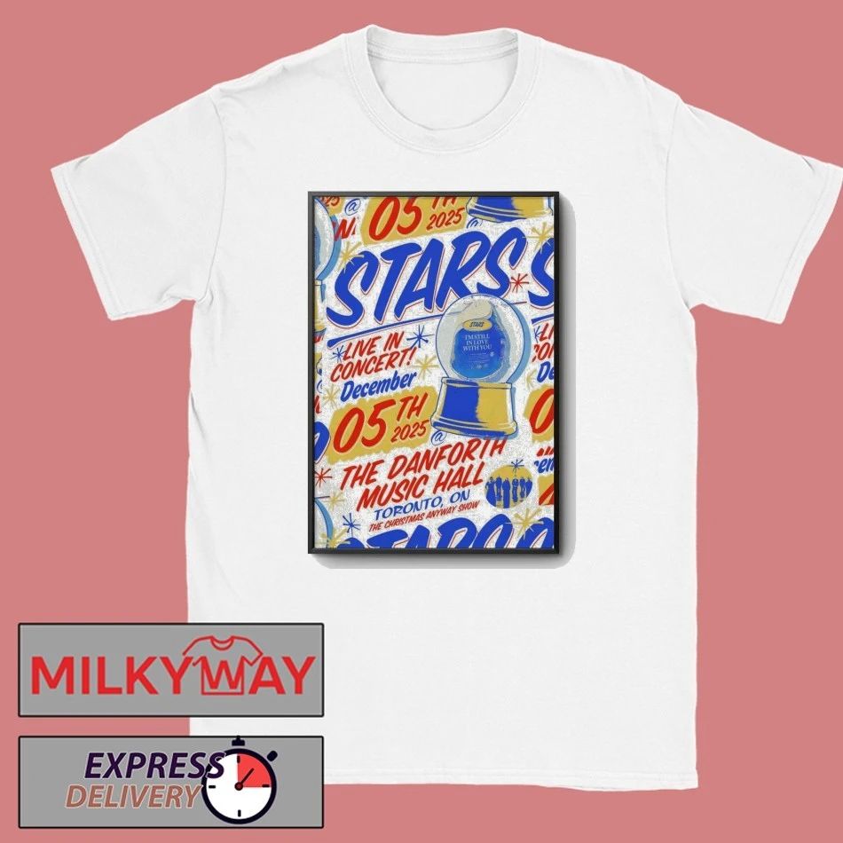 Stars December 5 2025 In Toronto ON Poster shirt