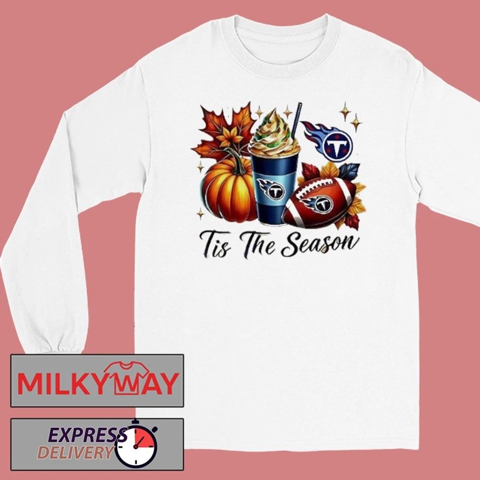 Trendy Tennessee Titans Tis The Season Halloween Shirt