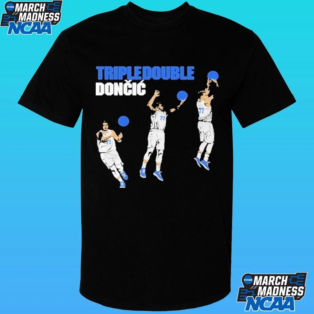Triple Double Doncic Luka Dončić Los Angeles Lakers Shirt