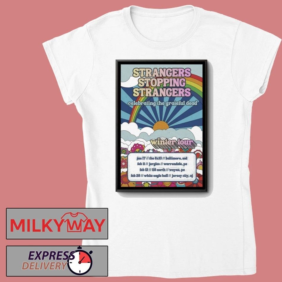 Feb 28 2026 Strangers Stopping Strangers Poster Jersey City, NJ shirt