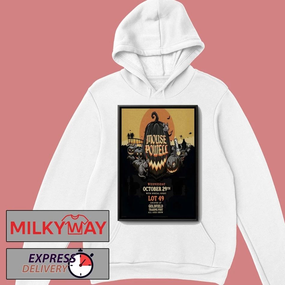 Mouse Powell Oct 29 2025 Goldfield Trading Post Sacramento CA Poster shirt