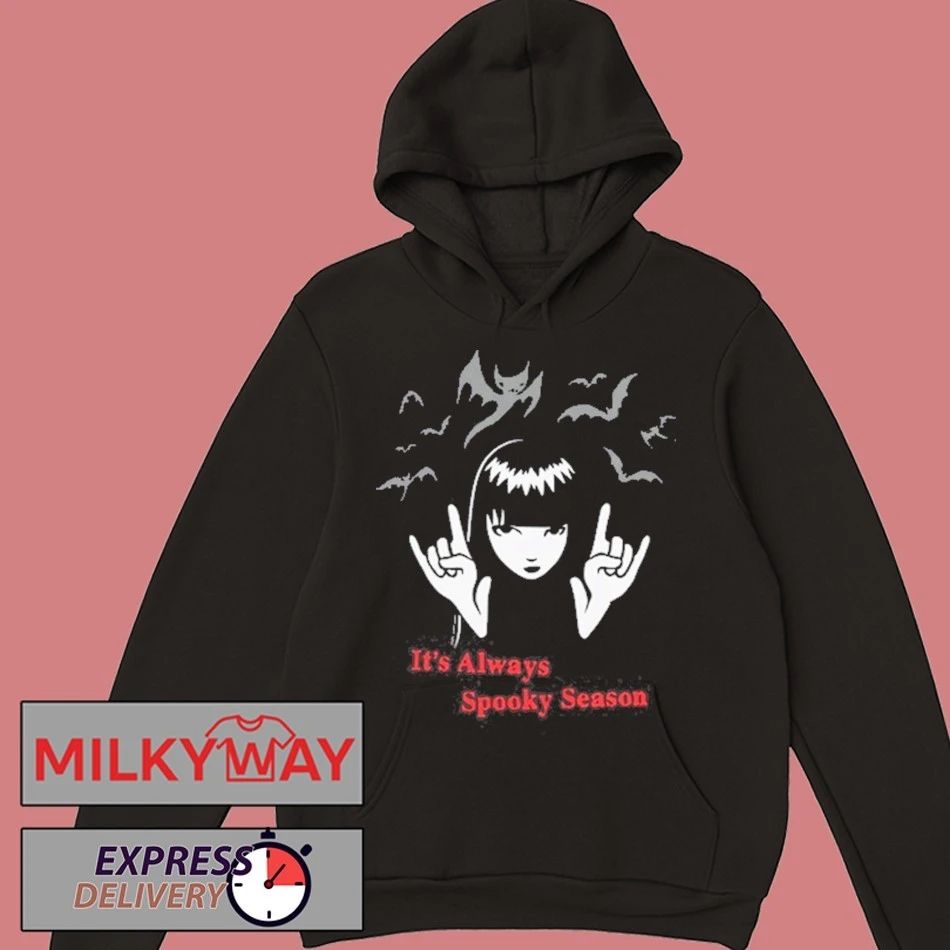 Emily The Strange Twinning Scaredy Cat Shirt