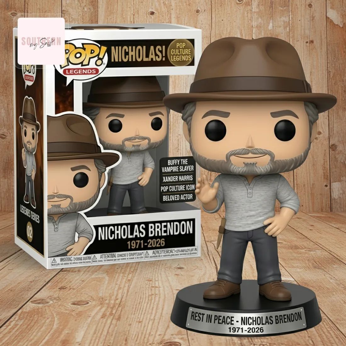 Nicholas Brendon Rest In Peace 1971-2026 Pop Figure Doll