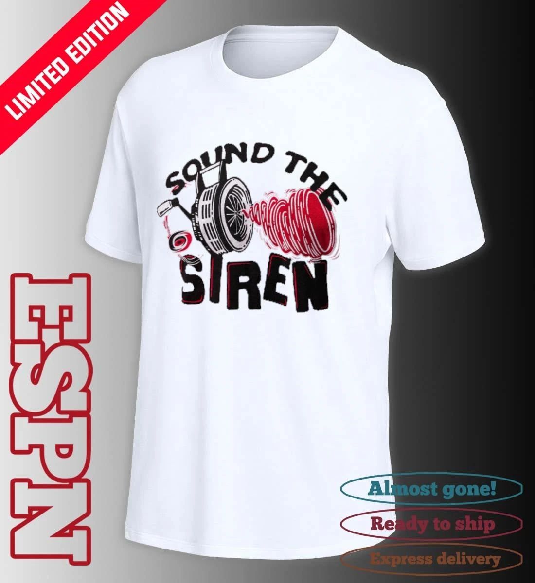Carolina Hurricanes Sound The Siren Stanley Cup Playoff Shirt