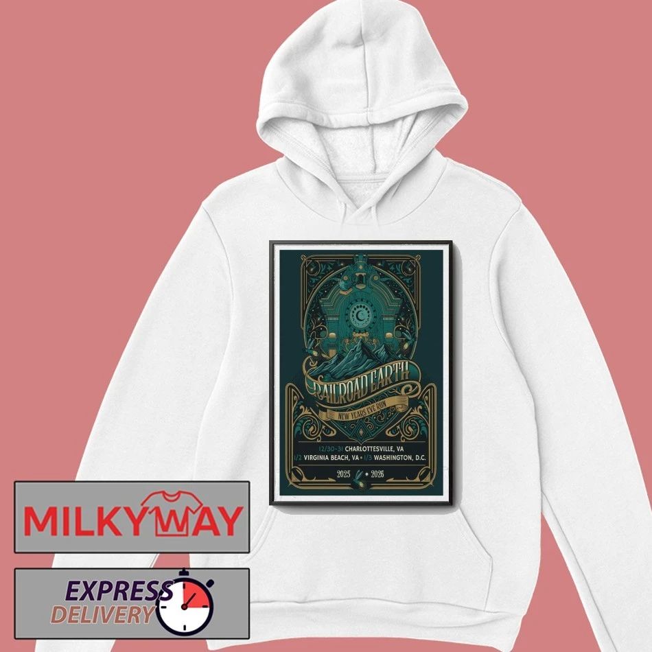 Poster Railroad Earth Tour 2026 New shirt
