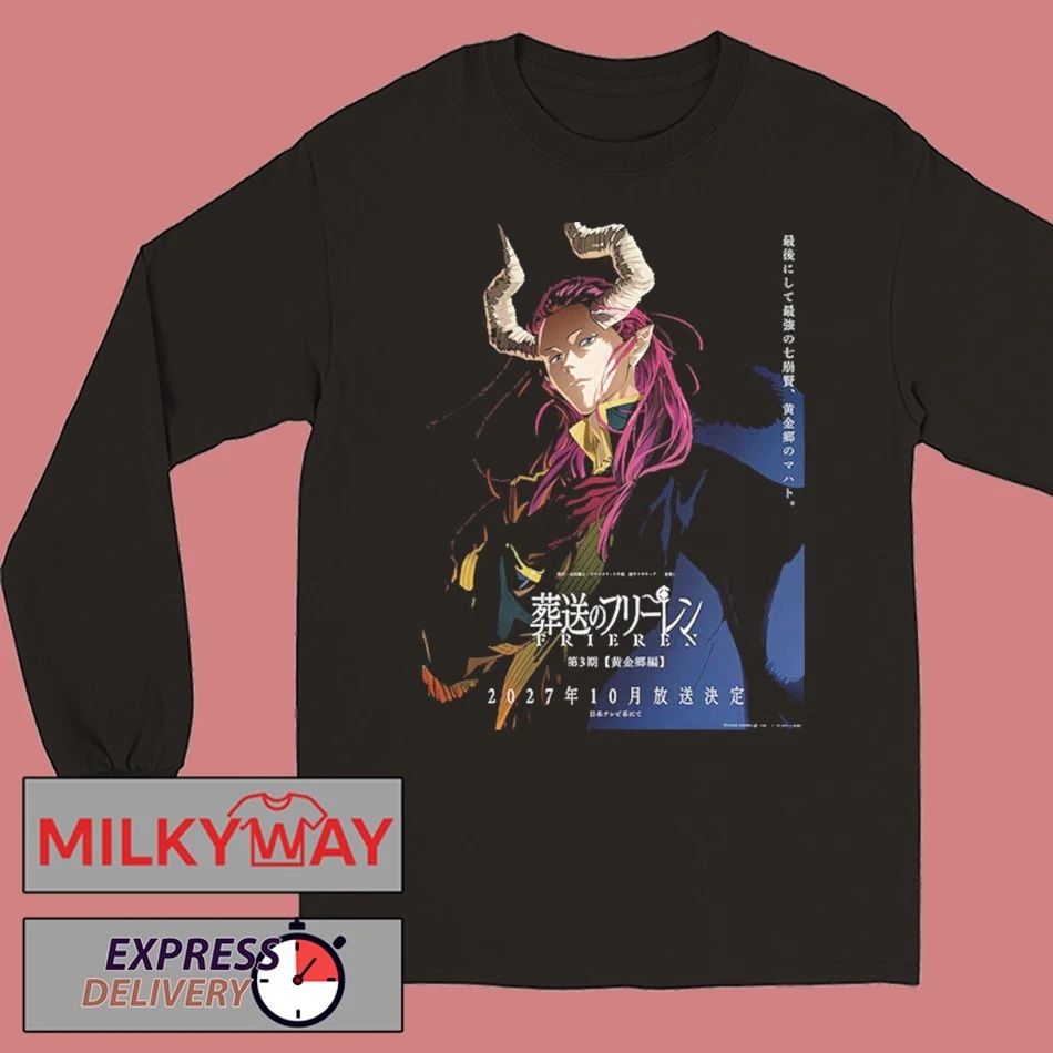 Frieren Beyond Journey’s End Season 3 Releases On October 2027 shirt