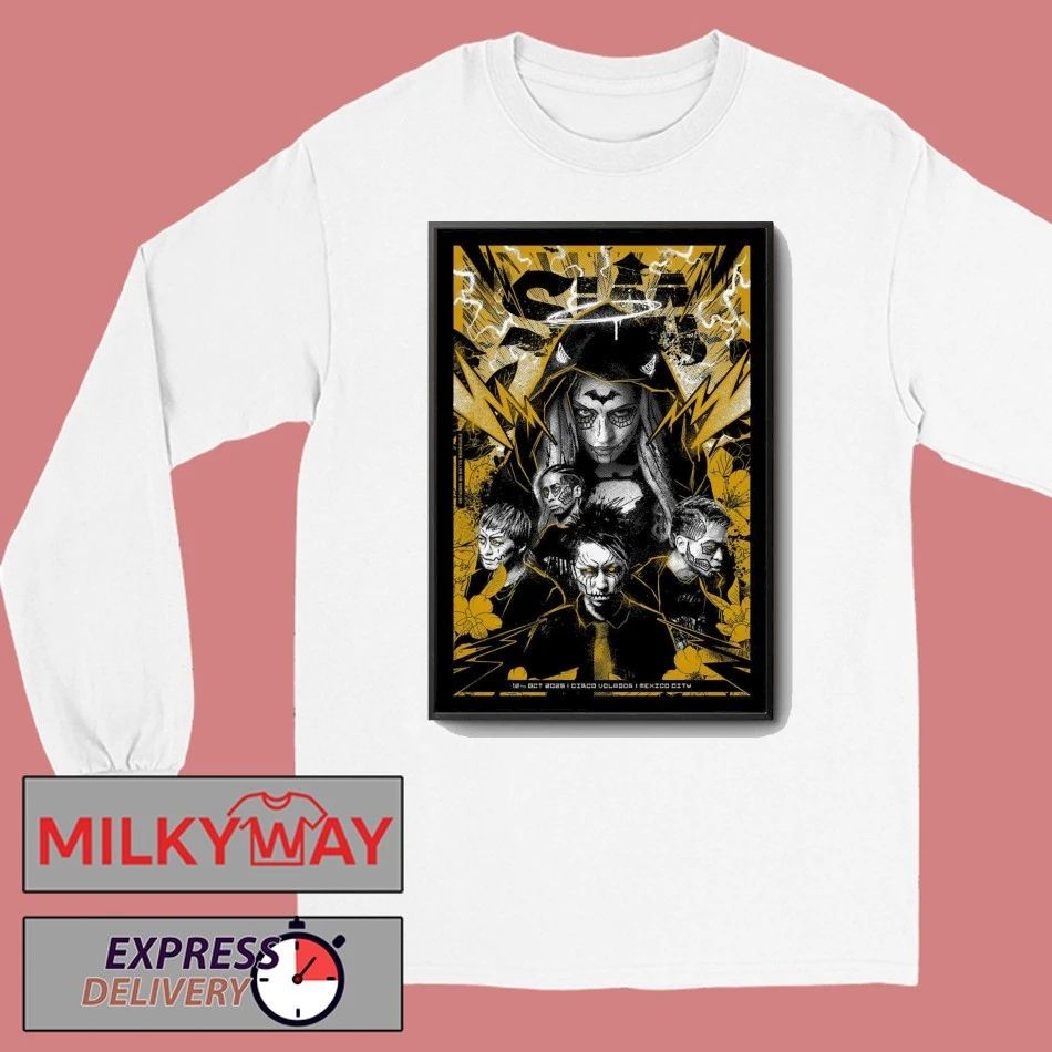 10.12.2025 Mexico City, MX SiM Band Poster shirt