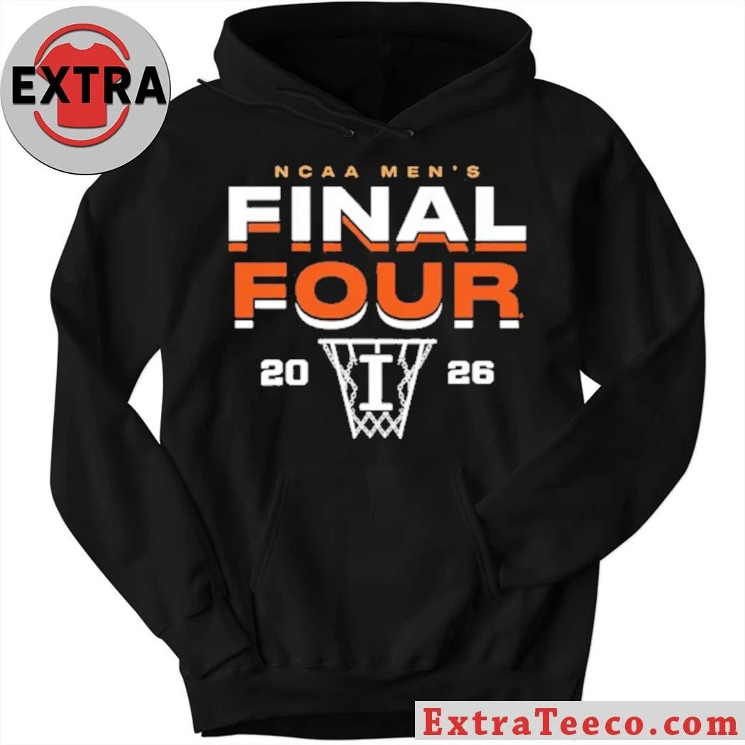 Fighting Illini 2026 Men’s Basketball Final Four Graphic T-Shirt