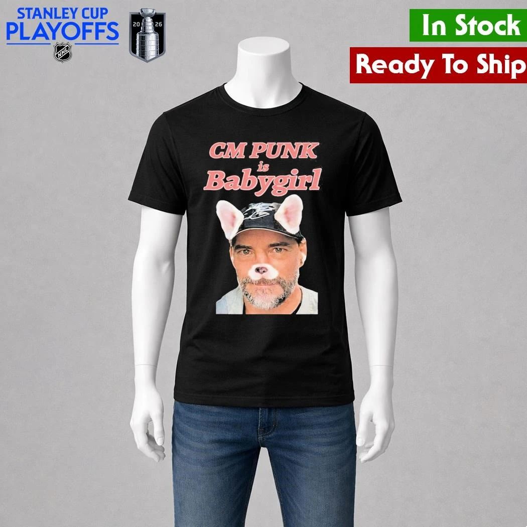 Punker CM Punk Is Babygirl Shirt