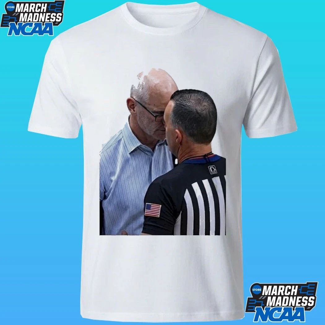 Dan Hurley Heated Moment Uconn Huskies Headbutt Vs Ref Basketball Shirt