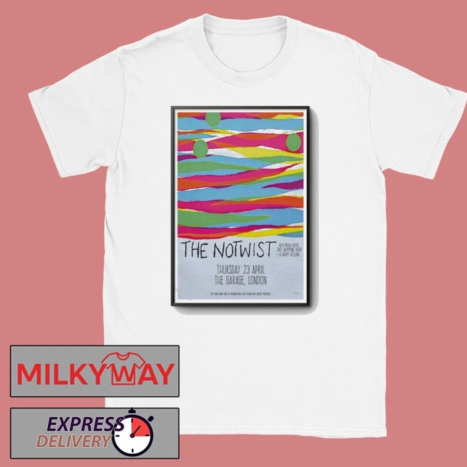 April 23 2026 The Notwist London UK Poster shirt