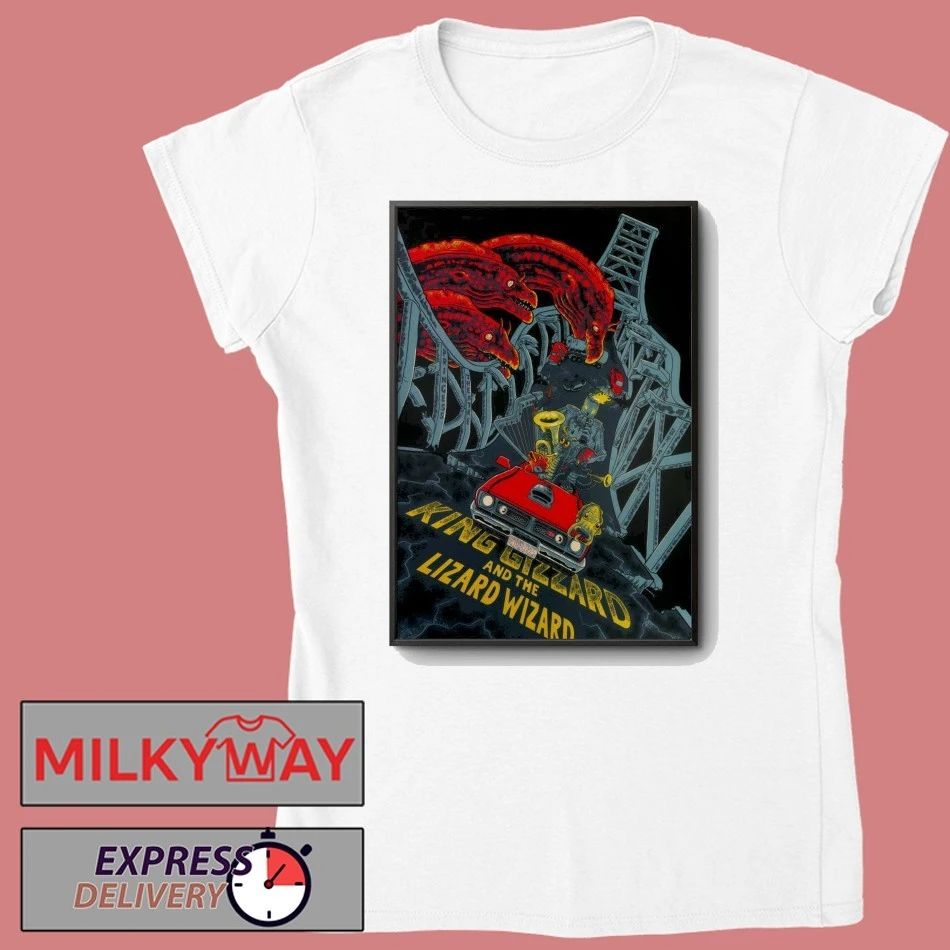 King Gizzard And The Lizard Wizard 12 9-12 10 2025 Brisbane AUS Poster shirt