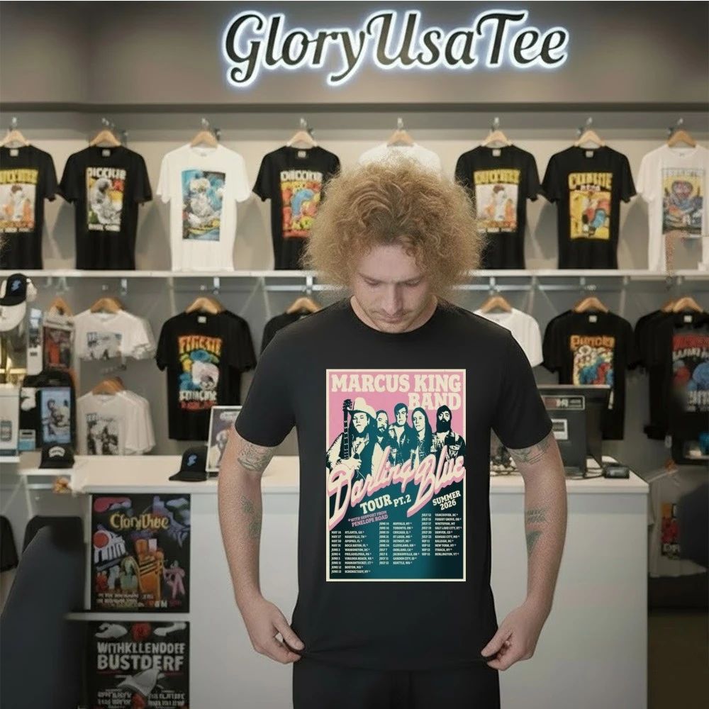 Marcus King Tour 2026 Poster Shirt