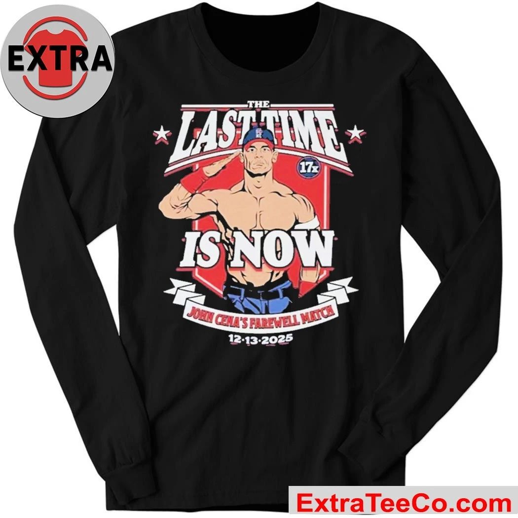 John Cena The Last Time Is Now Farewell Match in Washington DC Dec 13 2025 Saturday Night’s Main Event in Washington, D.C Shirt