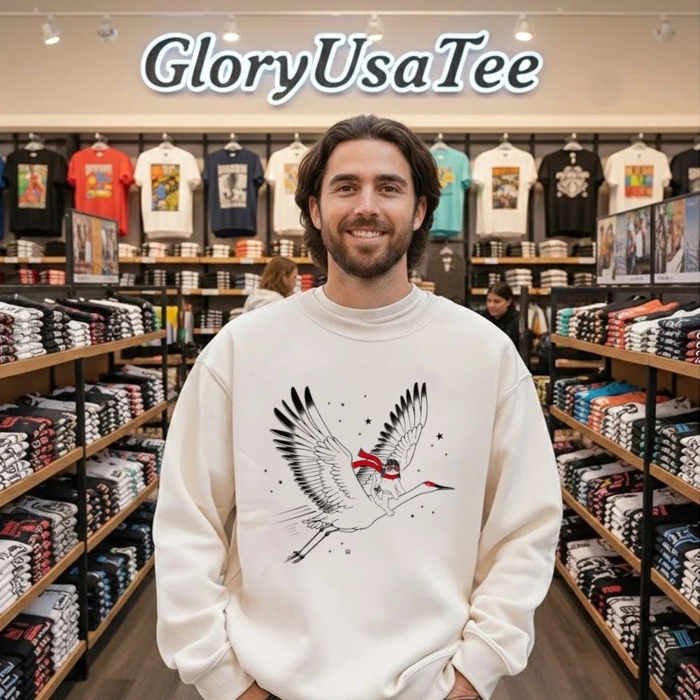 Gary Riding Crane Shirt