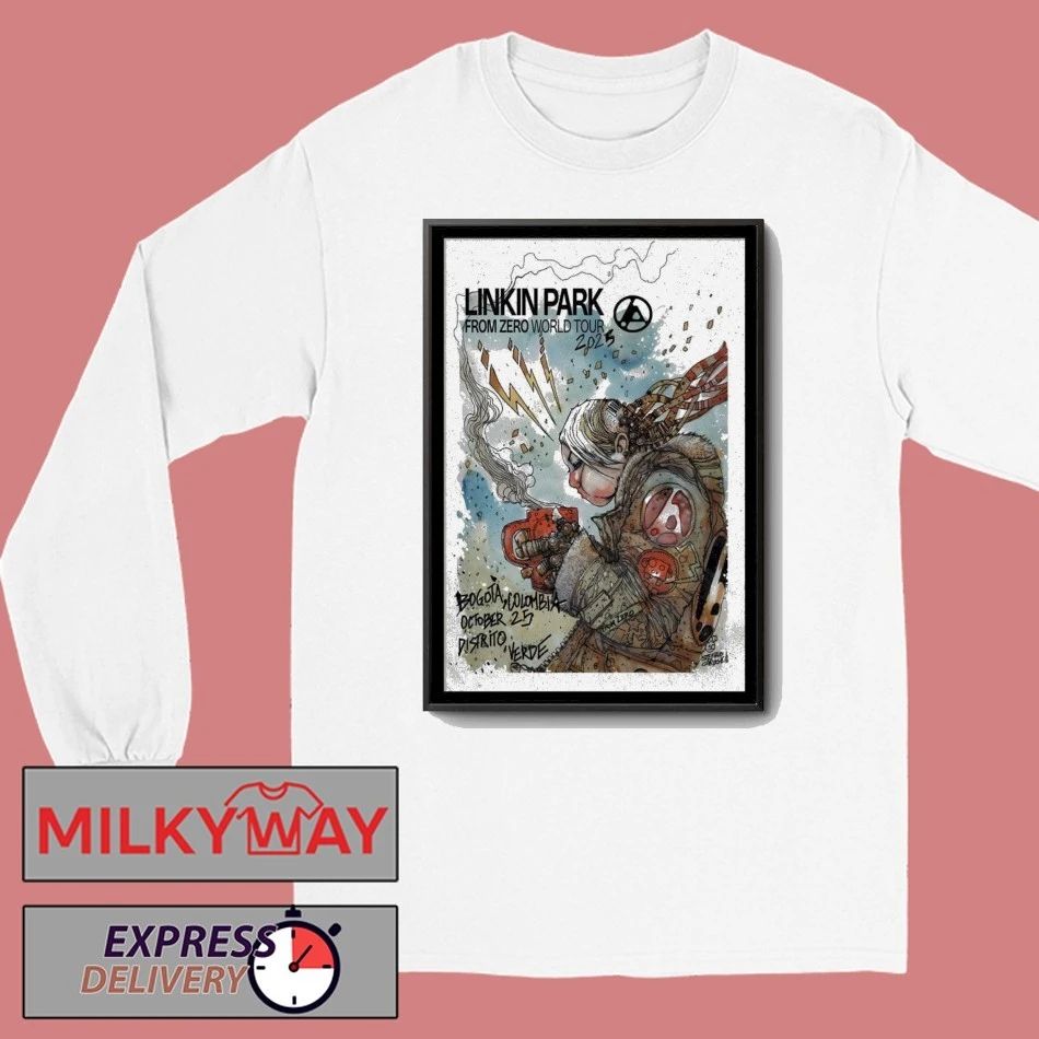 Linkin Park Bogota, Colombia Oct 25 2025 Poster shirt