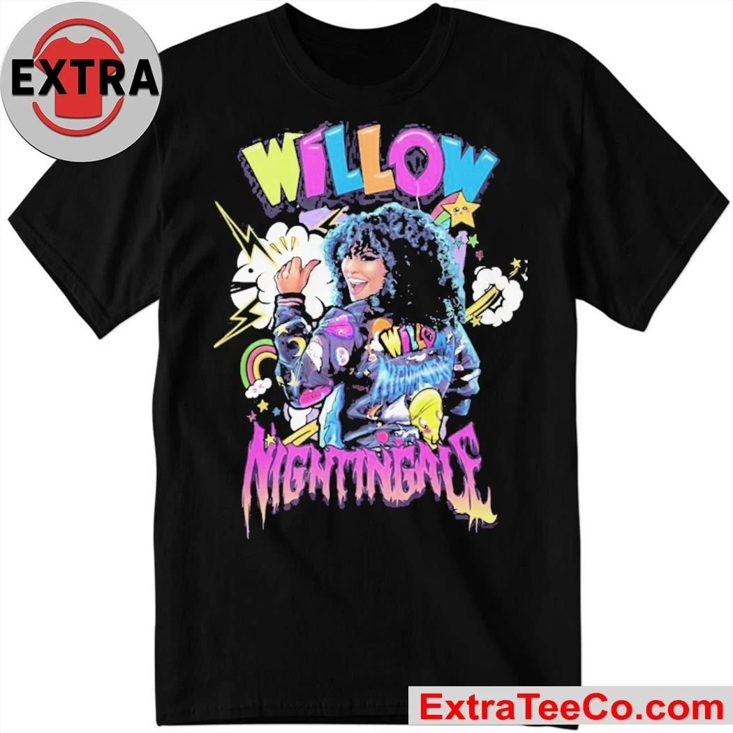 Willow Nightingale Aew Graphic Series Shirt