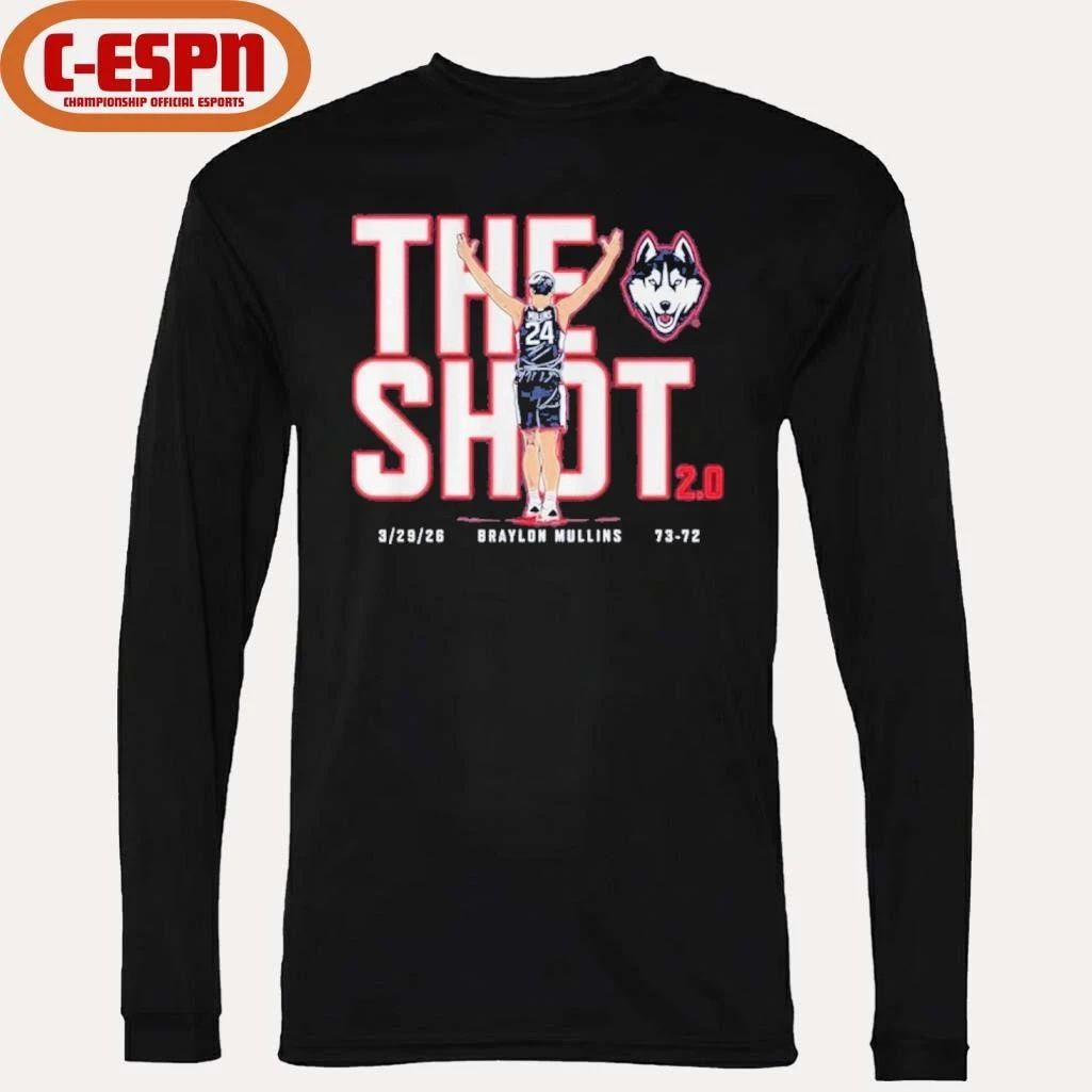 The Shot Braylon Mullins Uconn Huskies For The Win Shirt