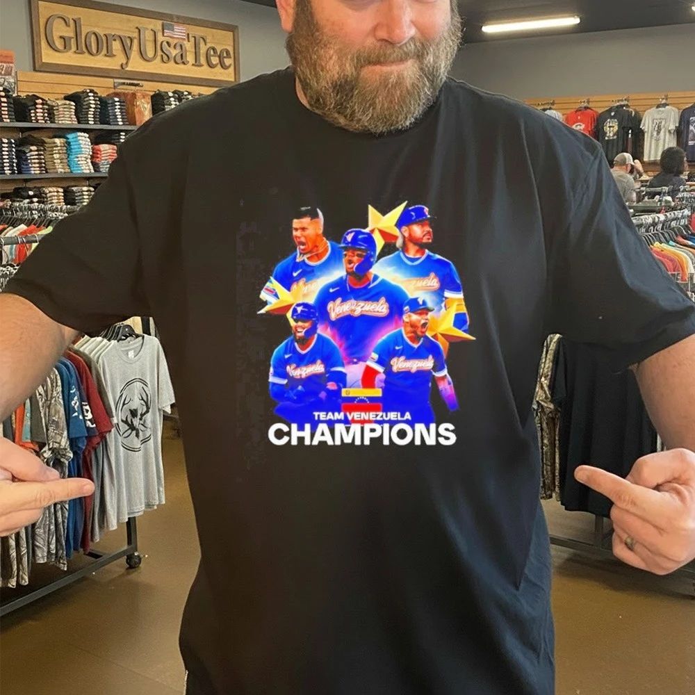 Team Venezuela baseball 2026 WBC Champions graphic Shirt