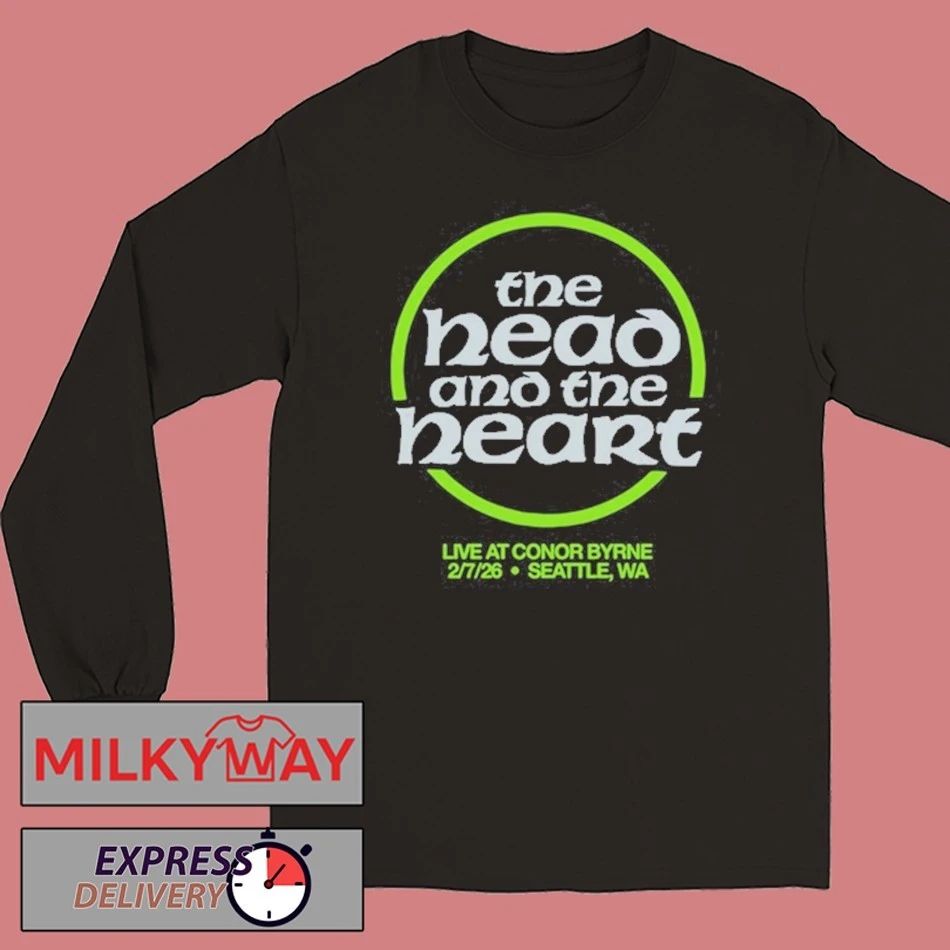 The Head And The Heart THATH Seattle 2 7 26 Event shirt