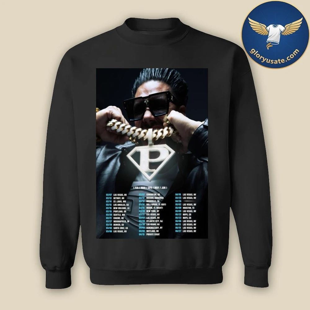 DJ Pauly D Fall Tour 2026 Poster Shirt