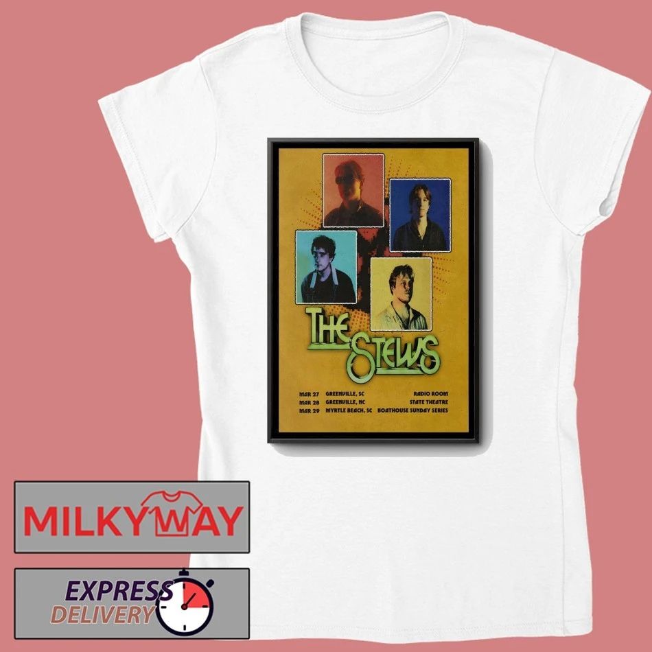 The Stews March 2026 Tour Carolinas Poster shirt