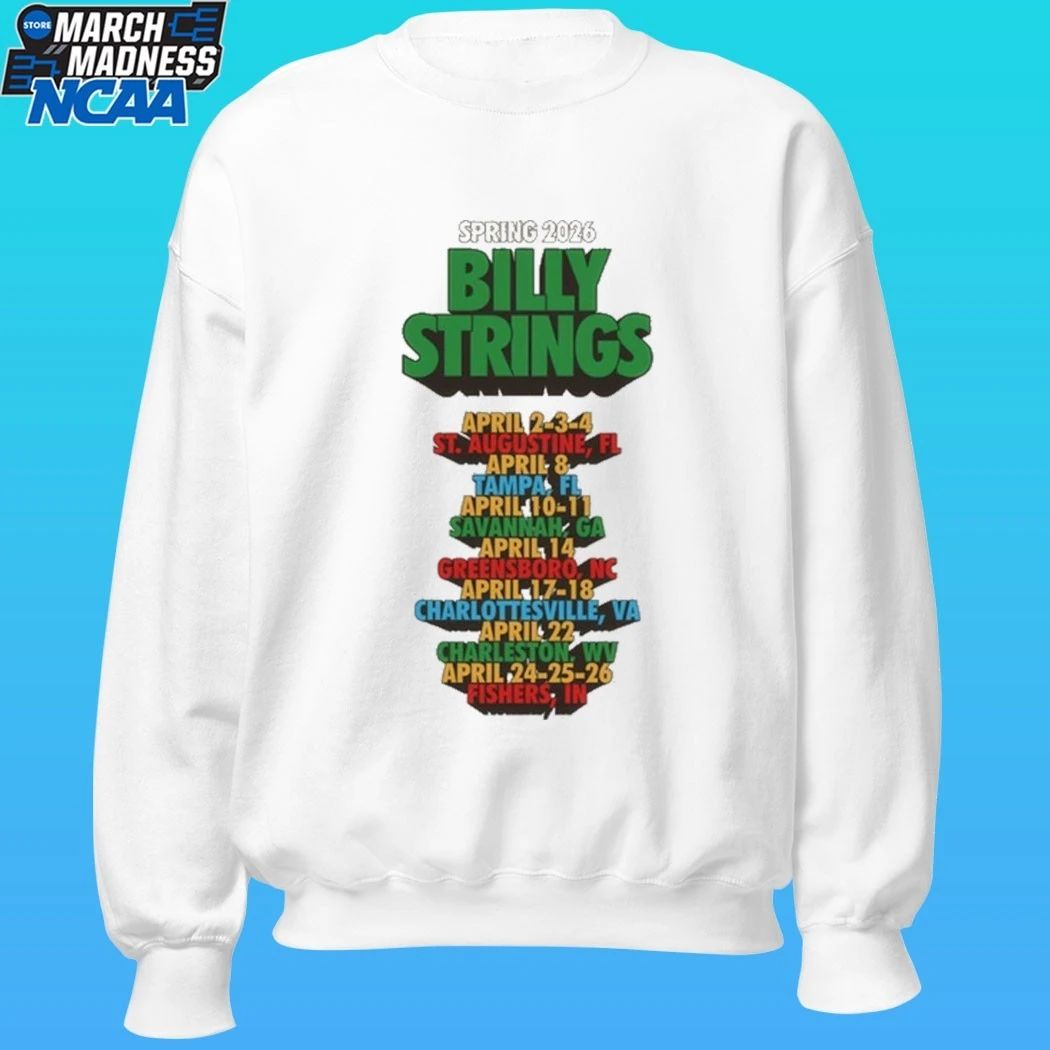 Billy Strings Spring 2026 Funky Text Shirt