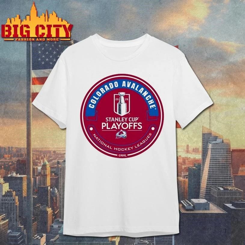 Colorado Avalanche Stanley Cup Playoffs 2026 Cup And Logo Shirt