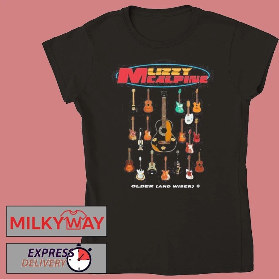 Lizzy McAlpine Older and Wiser Guitar shirt