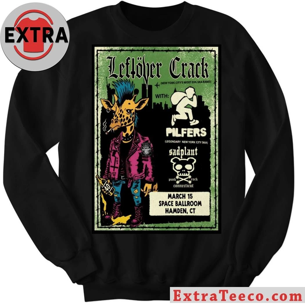 Leftover Crack Tour Hamden CT On March 15 2026 Poster Shirt