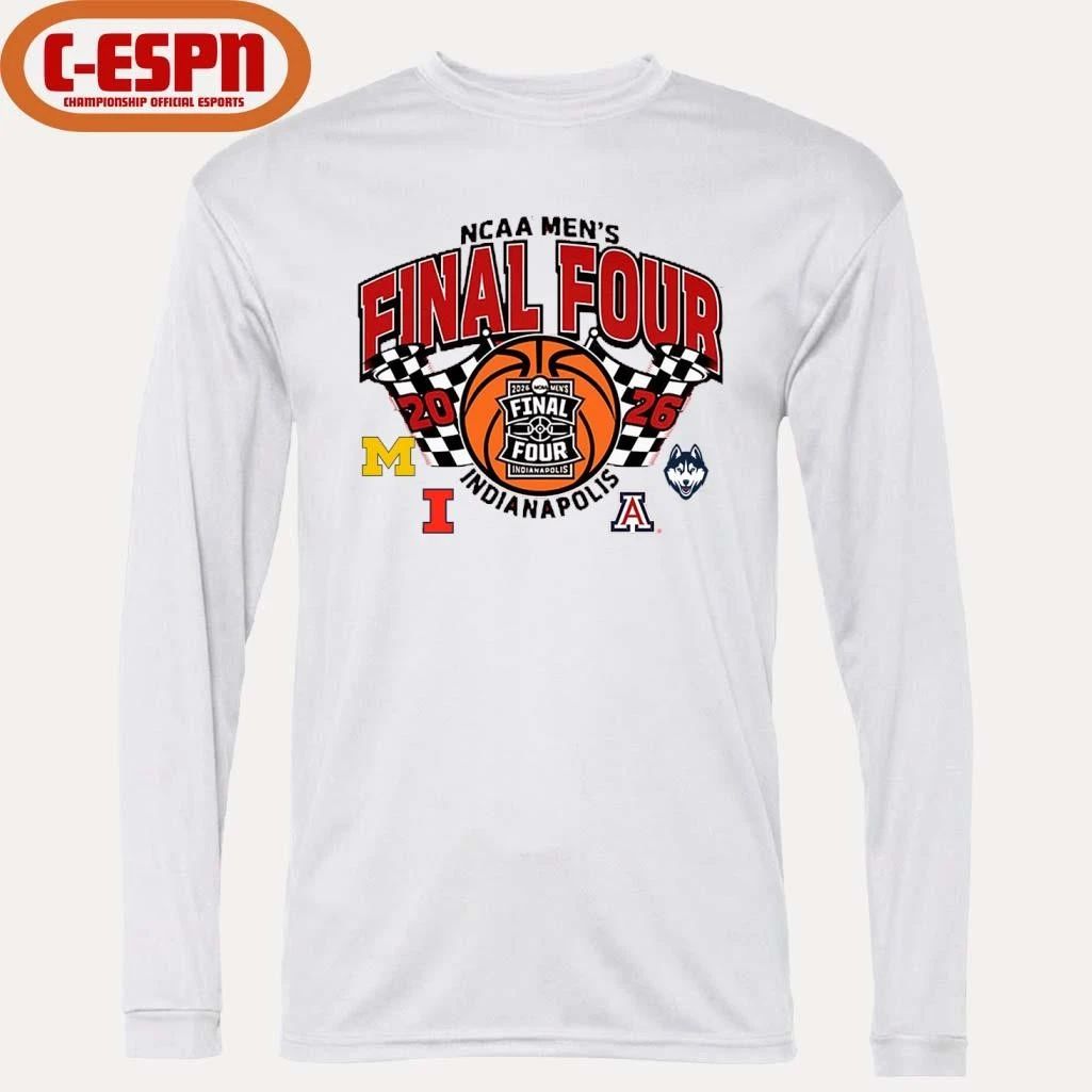 NCAA Men’s Final Four 4 Teams Speed Shirt