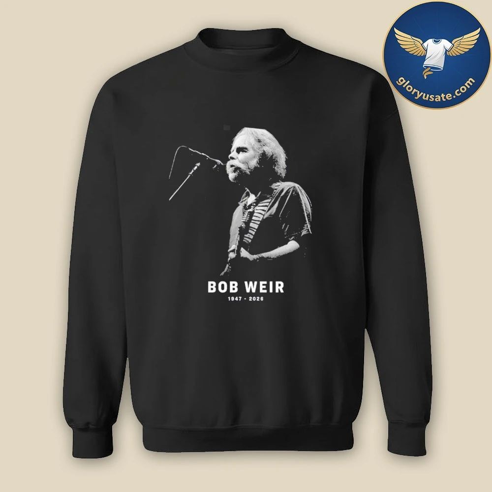 RIP Bob Weir Grateful Dead Co Founder Rest In Peace 1947-2026 T-Shirt