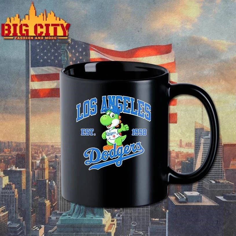 Los Angeles Dodgers Est 1958 Graphic Shirt