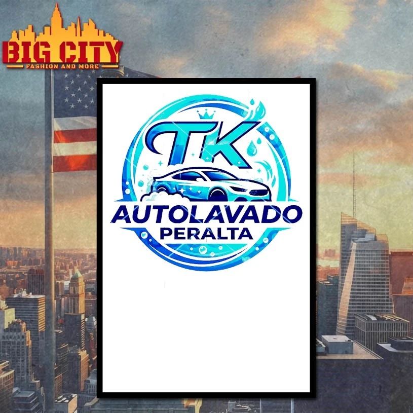 Autolavado Peralta logo T-shirt