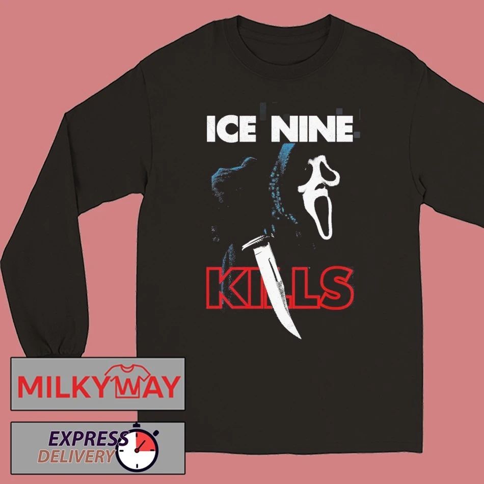 Ice Nine Kills X Ghost Face Stab Scream 7 Hot Topic Exclusive T-Shirt