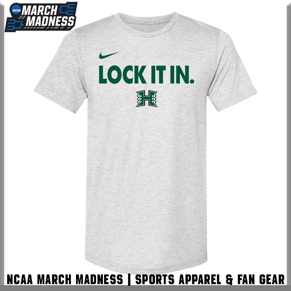 Hawaii Rainbow Warriors Men’s Baseball Lock It In 2026 T-Shirt