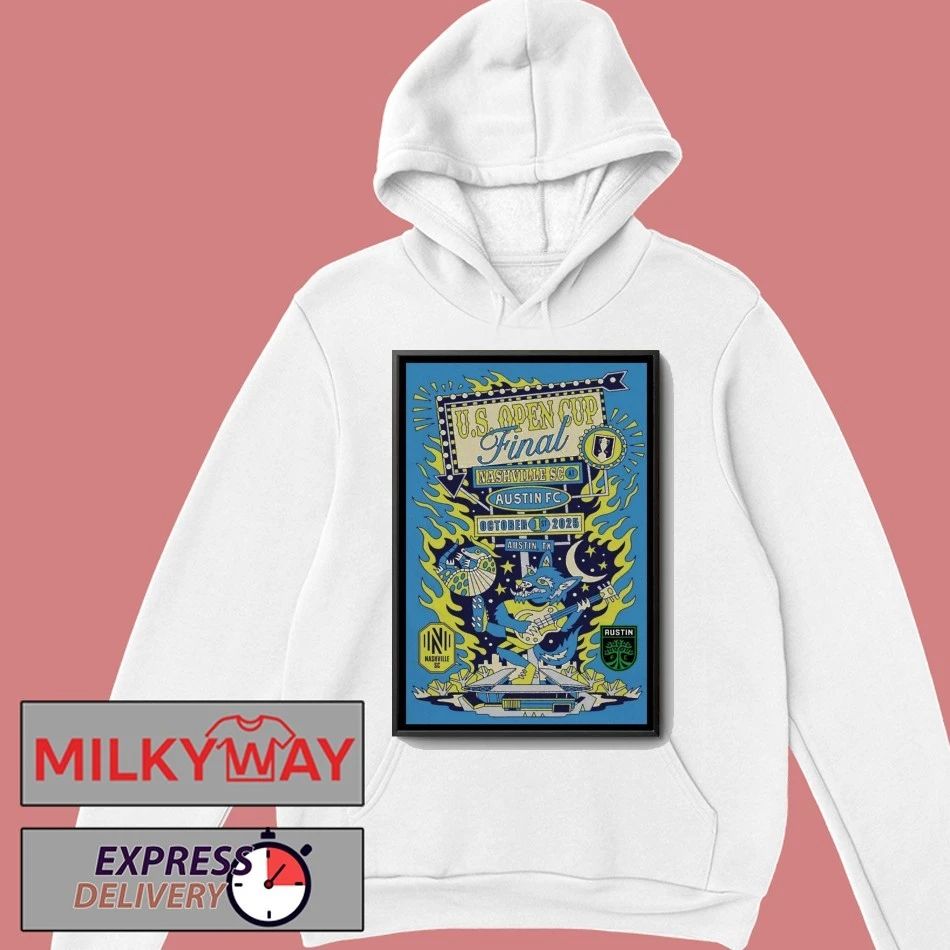 US Open Cup Final Austin Texas Poster 2025 shirt