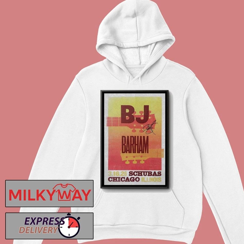 BJ Barham Chicago IL Poster March 16 2026 shirt