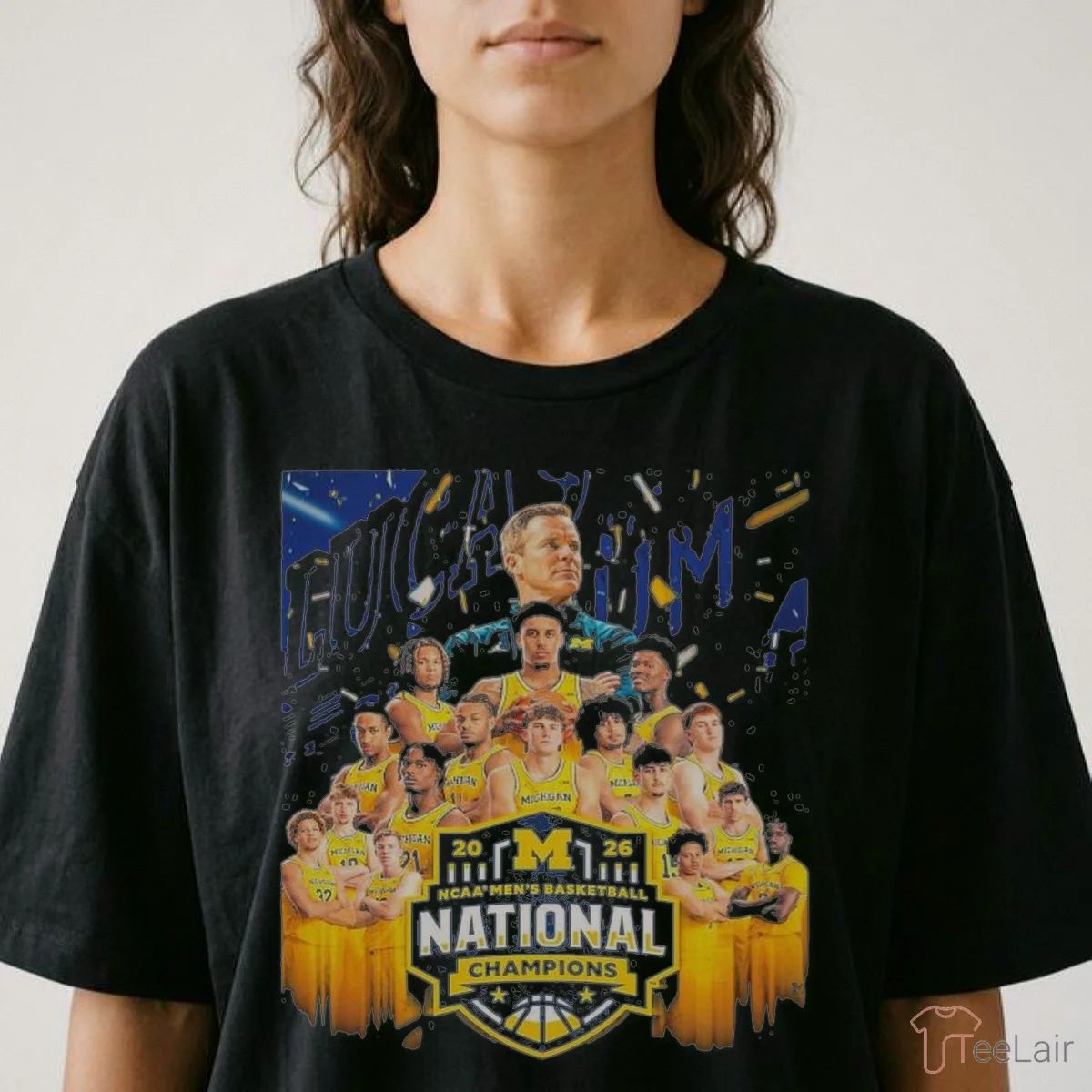 Michigan Wolverines Champions NCAA Men’S Basketball National Champions 2026 The Kings Of College Basketball Shi
