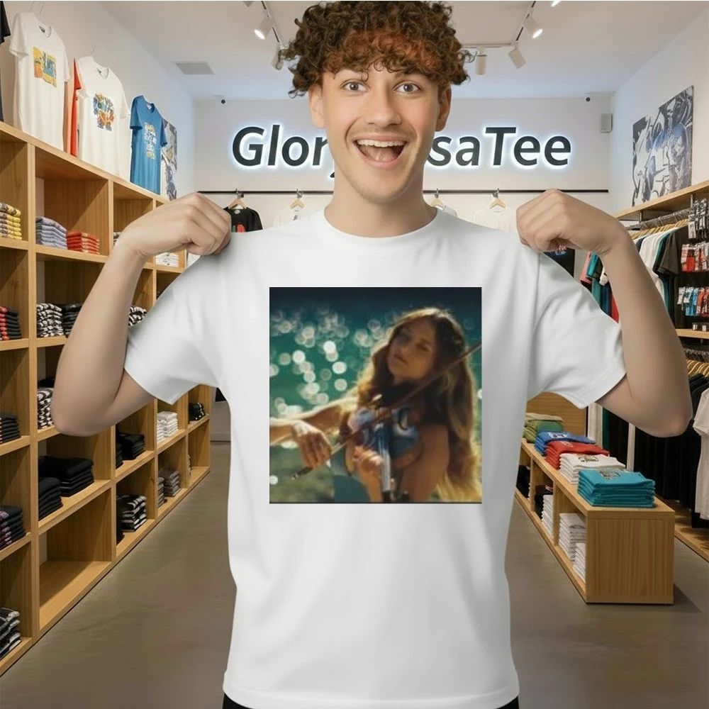 Violinia Zhanna Stelmakh The Sound Of Silence T-Shirt